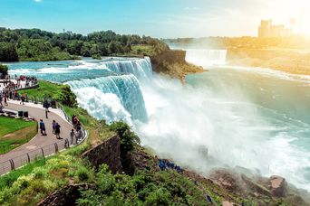 Aussicht auf die Niagarafälle