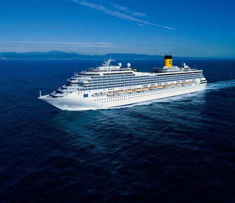 Costa Fortuna auf hoher See