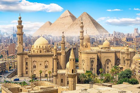 Skyline von Kairo in Ägypten