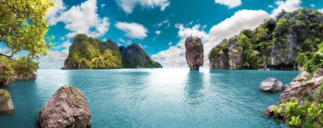 James Bond Felsen in Thailand