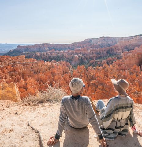 Paar im Bryce Canyon Nationalpark