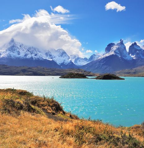 See und Landschaft in Chile