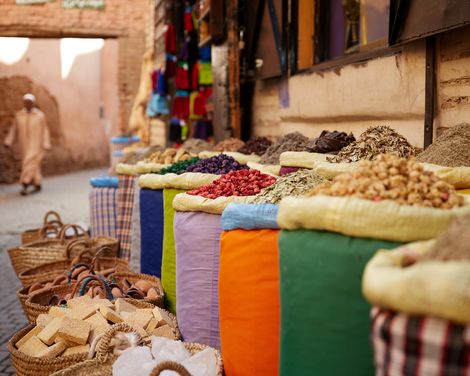 Zwischen Oasen, Kasbahs & bunten Souks