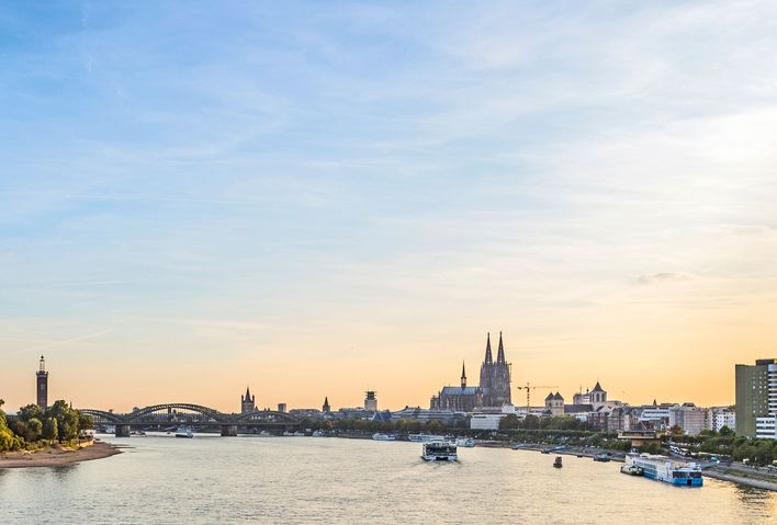 Blick auf Köln