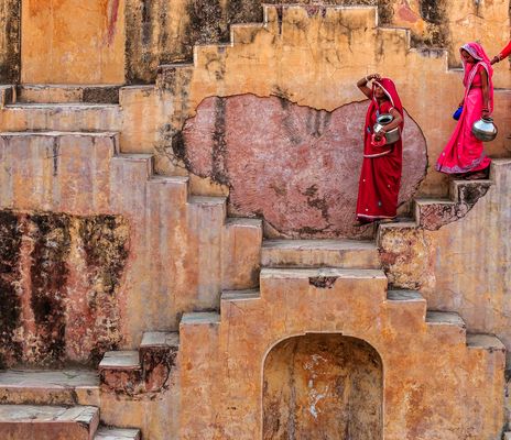 Frauen in Jaipur