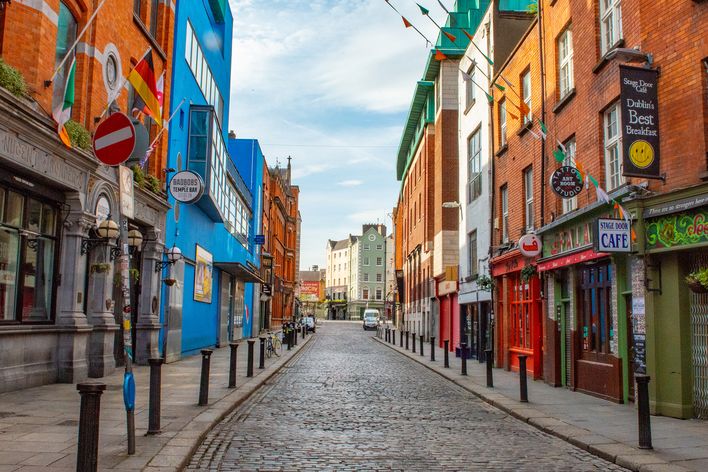 Innenstadt von Dublin