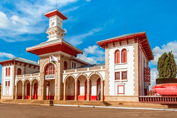 Der Bahnhof von Antsirabe