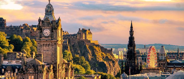 Edinburgh in Schottland