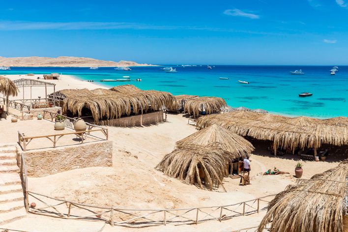 Strand von Hurghada, Ägypten