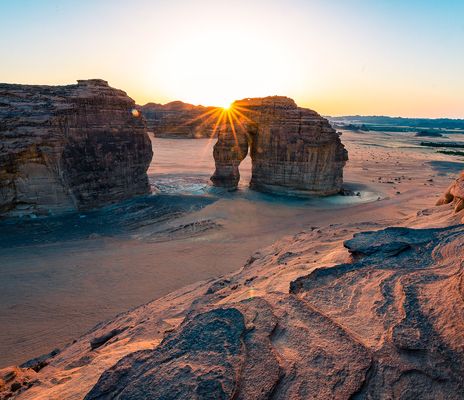 Elephant Rock in Saudi-Arabien