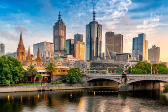 Melbourne in Australien