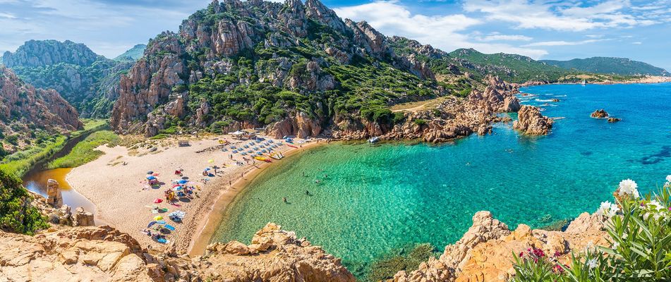 Bucht auf Sardinien