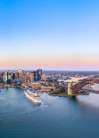 Ausblick auf die Stadt Sydney