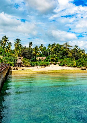 Strand von Sansibar