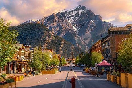 Innenstadt von Banff