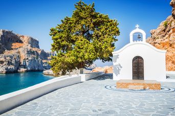 Lindos Kapelle auf Rhodos