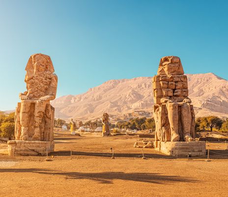 Memnon-Kolosse in Luxor