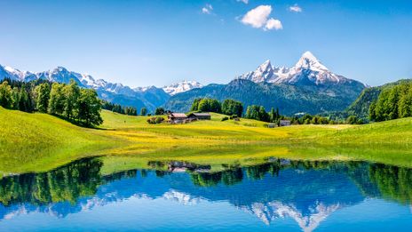 Berglandschaft in Österreich