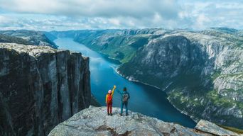 Paar in Norwegen