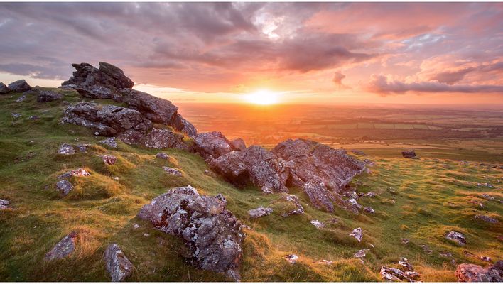 Sonnenuntergang im Nationalpark