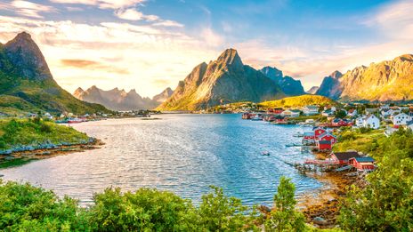 Lofoten in Norwegen