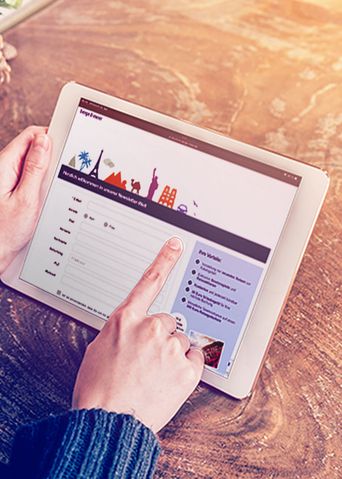 Anmeldung zum Newsletter