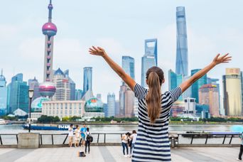 Skyline von Shanghai