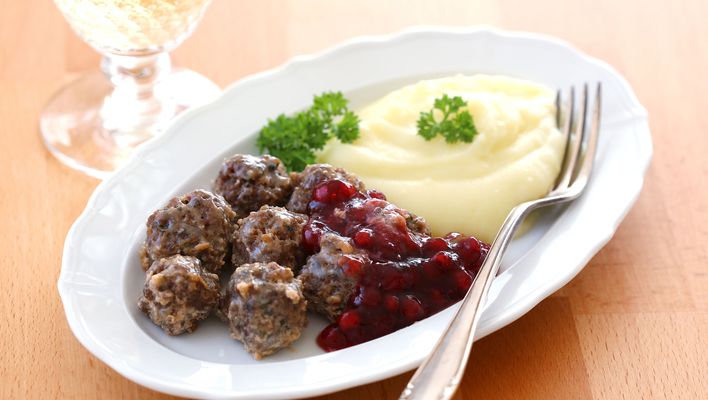 Kötbullar aus Schweden