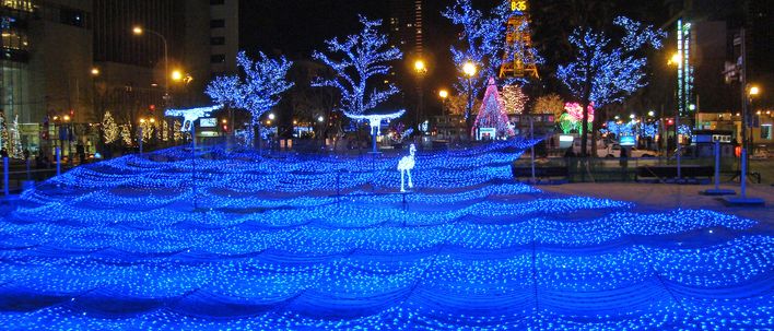 Sapporo Eisfestival in Japan