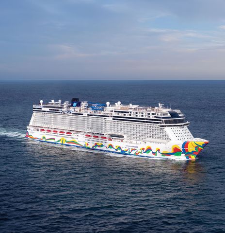 Norwegian Encore auf hoher See