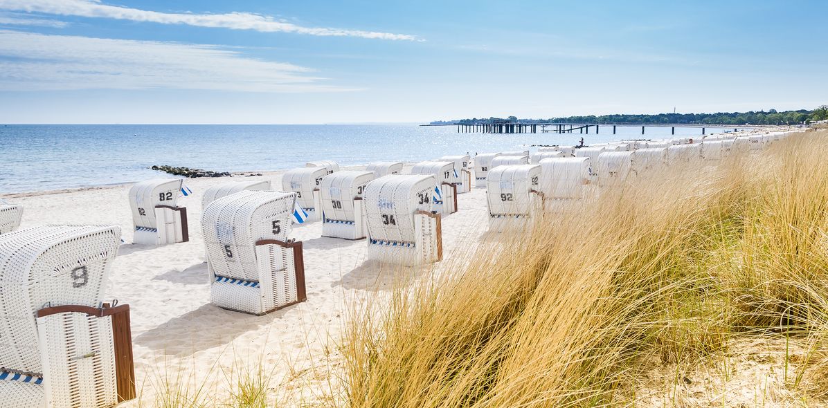 Strandkörbe am Timmendorfer Strand