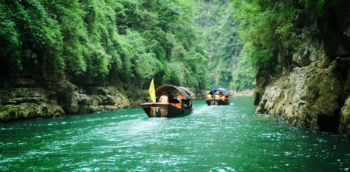 Fluss Yangtze in China