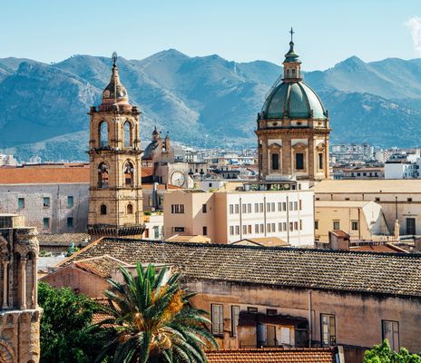 Blick auf Palermo