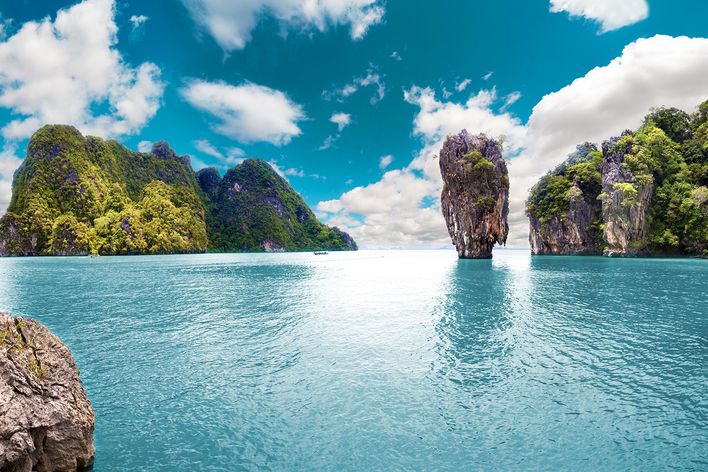 James Bond Felsen in Thailand