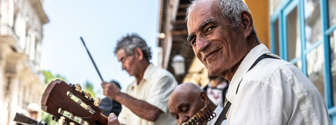 Musiker auf Kuba