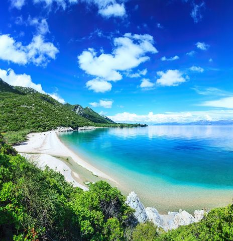 Strand in Kroatien 