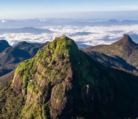 Adams Peak in Sri Lanka