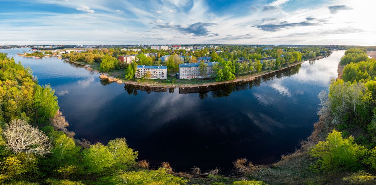 Panorama von Riga