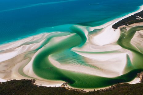 Whitehaven Beach in Australien