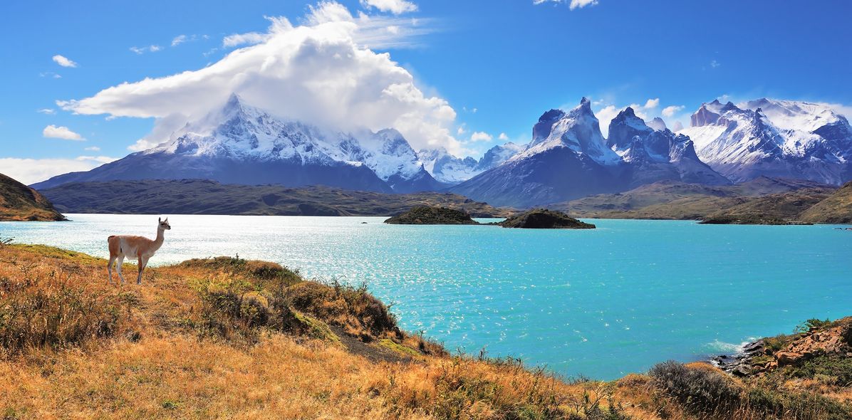 See und Landschaft in Chile