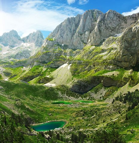 Alpen Landschaft Albanien