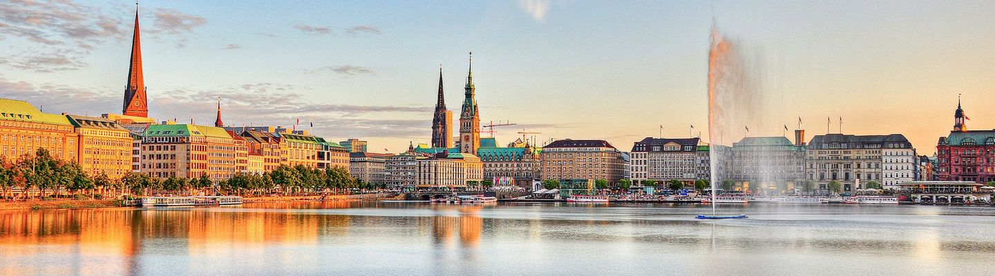 Außenalster in Hamburg Mitte