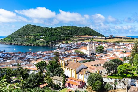 Blick auf Terceira