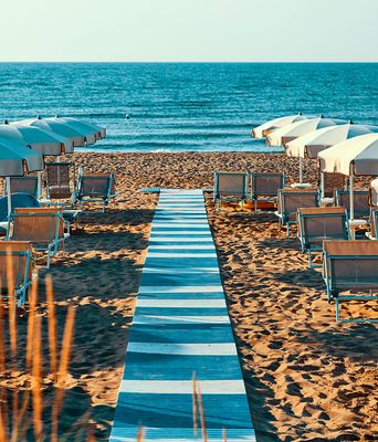 Lido di Jesolo in Italien