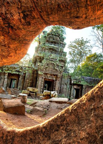 Angkor Wat in Kambodscha