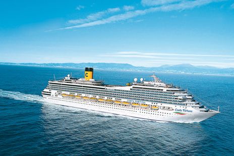 Costa Fortuna auf hoher See