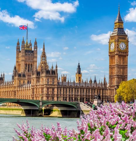 Blick auf den Big Ben in London