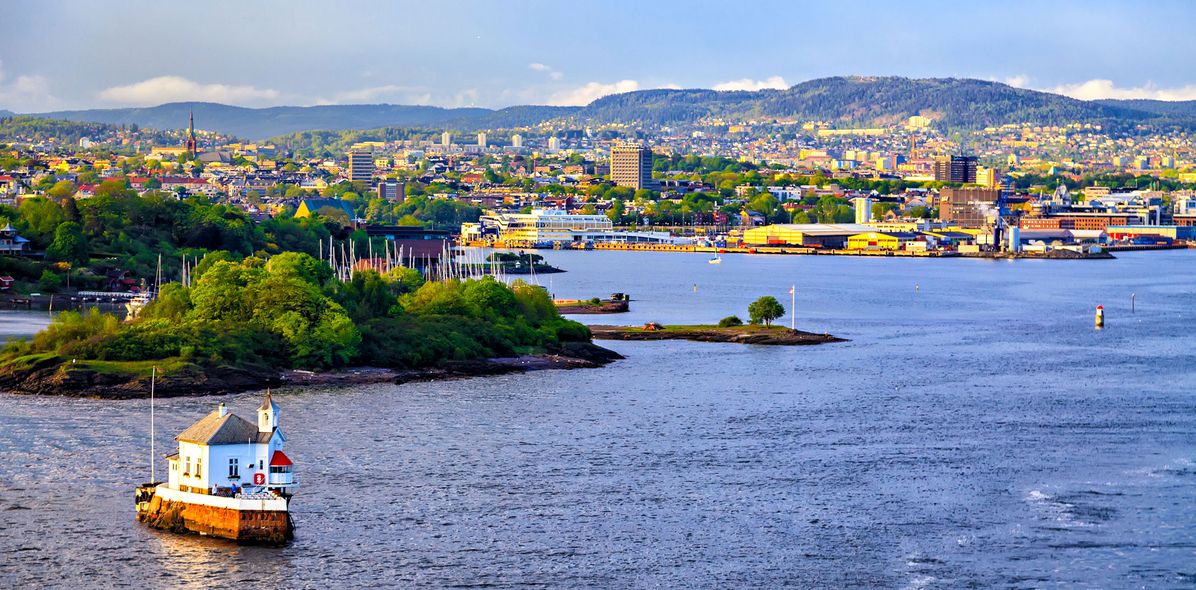 Hafen in Oslo