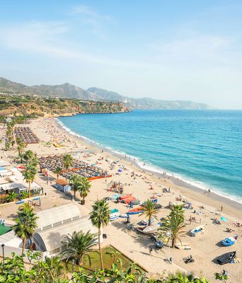 Strand in Andalusien, Spanien