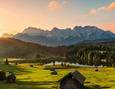 Berglandschaft in Deutschland